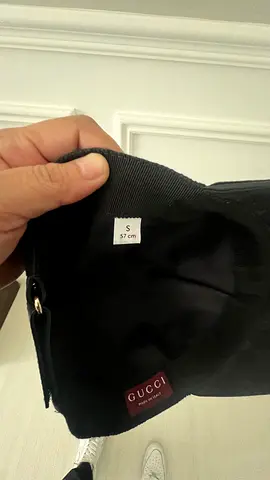 Gucci Black Baseball Cap Size S