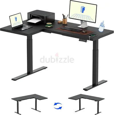 FLEXISPOT Pro Electric Standing Desk L-Shaped - Like New