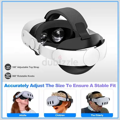 Quest 3 by meta Standalone VR Headset with Adjustable Straps - charging station