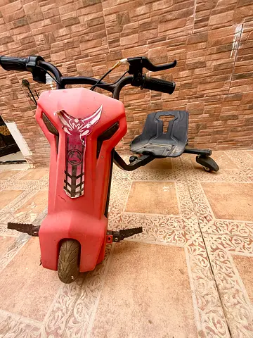 Used Drift Trike / Electric Trike - Single Front Wheel, Rear Drift Seats