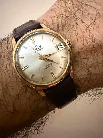 Edox Hydromatic Automatic Gold Plated
