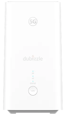White 5G Router with WPS