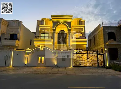 🏡 للبيع | فيلا فاخرة في الحليو 2 – مواجهة مباشرة لحديقة الحميدية 🌳✨  فرصة مميزة لامتلاك فيلا راقية بتصميم كلاسيكي فاخر وتشطيبات VIP، في موقع استراتي