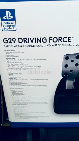 PS4 / 5 Logitec Driving Force