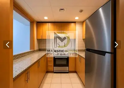 Furnished 2BR +maid room |2 Parkings| Balcony With City Views