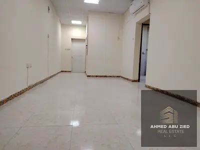 Two bedrooms and a living room with two bathrooms for annual rent in Al Nuaimiya 1, behind the National Hospital. Split air conditioning.