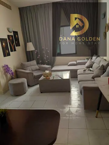 Two bedrooms and a living room with a bathroom for monthly rent in Al Majaz area, Sharjah