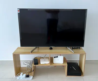 Sony X7500 F Series 49 inch LED TV with Wi‑Fi router and stand - Excellent condition Hardly used.