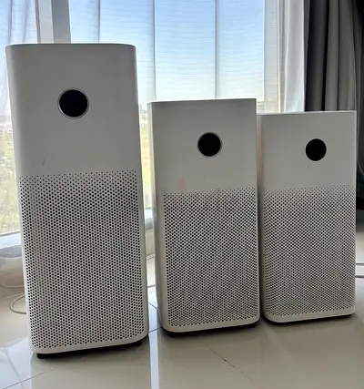 Set of 3 Xiaomi Air Purifiers - Different Sizes, perfect condition