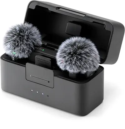DJI mic mini wireless microphone.