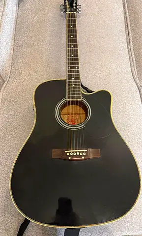 Semi acoustic guitar