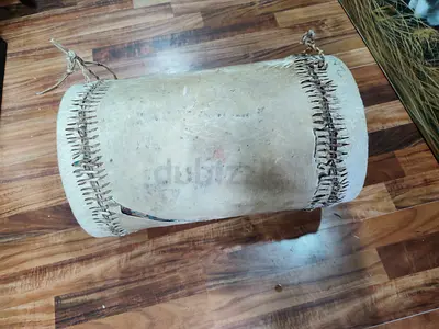 Traditional African hand drum (cow skin drum) - 46cm