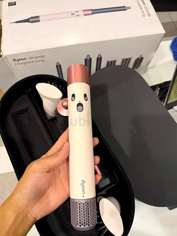 Dyson HS05 Airwrap Long Barrel Ceramic Pink UAE Plug Pin