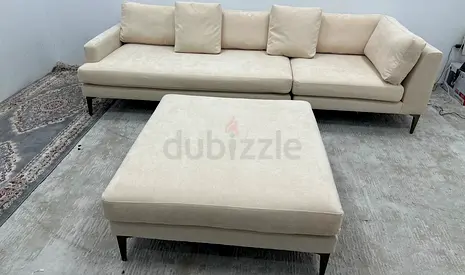 Like new condition west elm sofa
