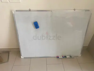 Whiteboard with Markers and Eraser - 120x90cm