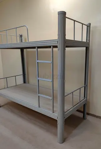 Sturdy Metal Bunk Bed - Double Deck with Ladder