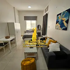 A golden opportunity! Luxurious, fully furnished studio apartment for monthly rent in Al Jurf 2, nex