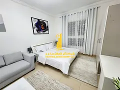 Luxury second occupied studio fully furnished with a semi-separate kitchen and open view ✨ Ajman J