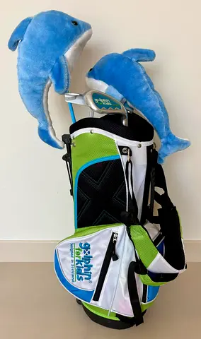 GolPhin for Kids Junior Golf Set (Age 5–7) – Stand Bag, Driver, Irons  Putter, Top Cover