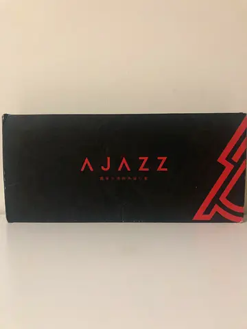 Ajazz Ak820pro wireless gaming keyboard works bluetoothusb purple-white-blue color open box new