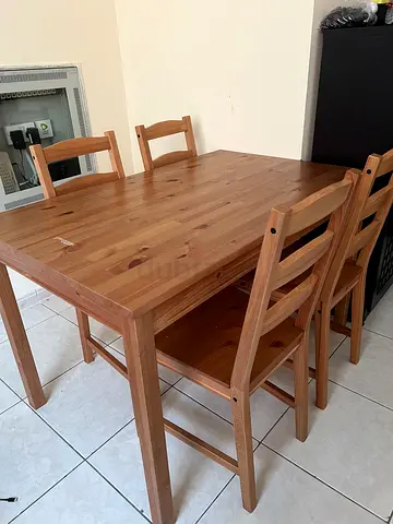 Used IKEA Four-Seater Dining Table