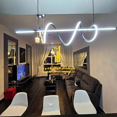 افخم وارقى غرفة وصالة مفروشة بالكامل فرش VIP للايجار الشهري في النعيميه ستي تاور