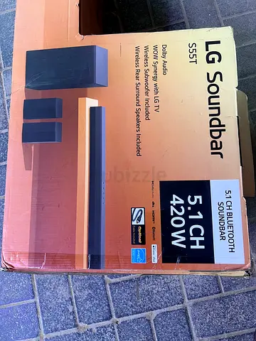 Lg s55tr 5.1 soundbar