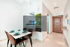 Furnished 1BR | Marina Residence B | Balcony & Pool Gym Access