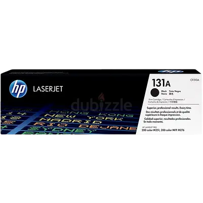 HP 131A Black LaserJet Toner Cartridge (CF210A) - Brand New