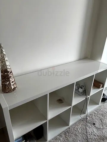 White Cube Storage Shelf Unit (IKEA-style) - Single Compartment