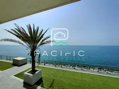 Unobstructed Sea Front Duplex Apt | Beach Access