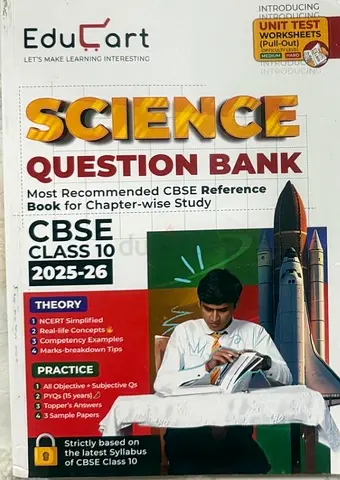 Grade 10 Educart book Science for sale