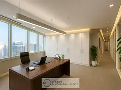 Premium Fitted Office for Rent | Gold Tower, JLT | Lake view