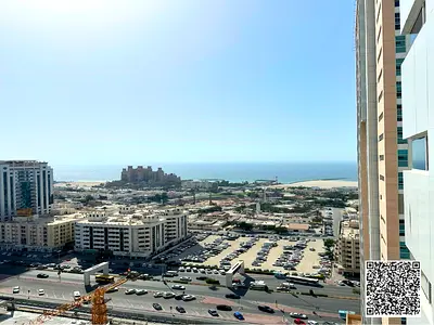 High-Floor 2BHK for Sale in Ajman One Tower 6 | Full Sea View | Closed Kitchen | Rented AT 45K | CASH OR BANK BUYER |