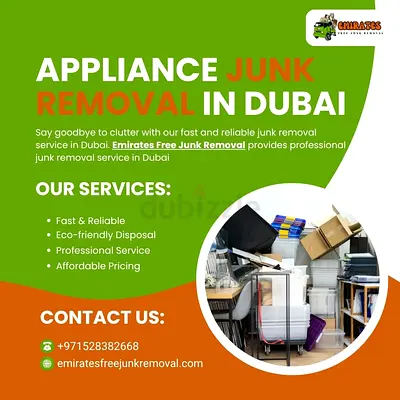 ♻️ Appliance Junk Removal in Dubai