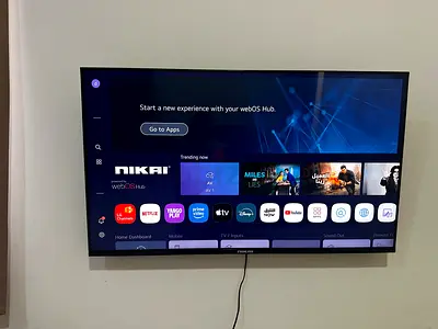 Nikai 55” UHD Webos Smart TV (model NIK55MEU4STN) - Urgent Sale