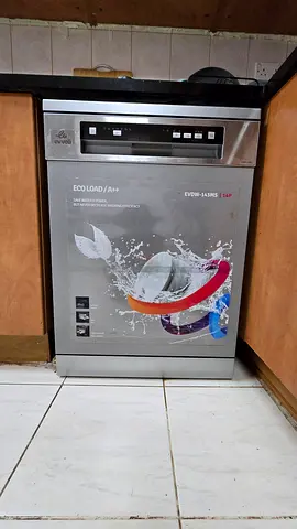 Evvoli Dishwasher, 14 Place Settings, 3 Rack levels - Good Condition