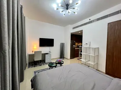 Brand new Very big offer Luxury studio with parking with gm and pool