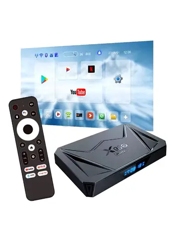 Live Channel TV Box 4K Streaming Media Player 1 year subscription