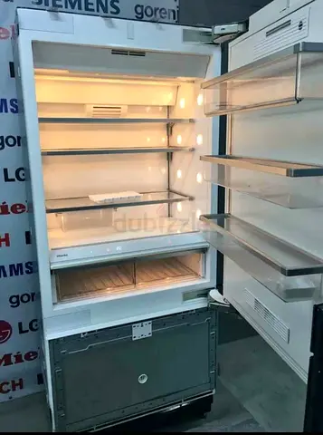Miele latest model built-in bottom freezer refrigerator