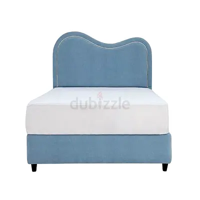 Curved headboard single bed