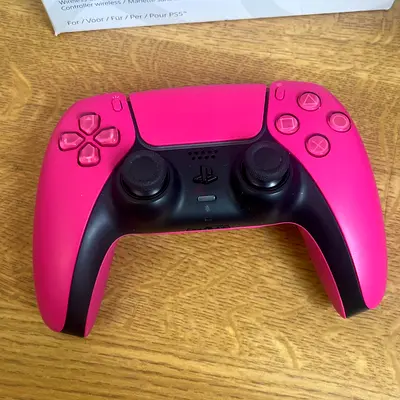 Pink PlayStation 5 DualSense Wireless Controller - Used, Good Condition