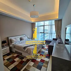 🏢 Ultra-Luxury 1BHK Apartment for Monthly Rent in Gulfa Tower – Ajman ✨ With Gym – Pool –