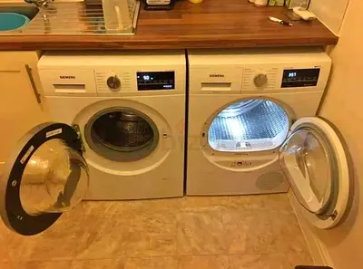 Siemens latest model iq500 washer and iq500 dryer separate set both 9kg capacity