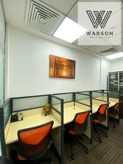 Fully Furnished Office for Rent | Latifa Tower