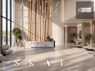 Spacious 2BR Type A | Lagoon View | Skai Tower 2 | Mina Al Arab