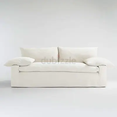 Crate  Barrel - Ever Slipcovered Sofa by Leanne Ford