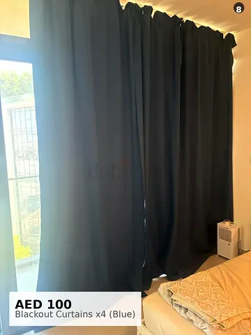 Blackout Curtains x4