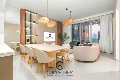 Stylish 3BR Unit | Burj Khalifa & Fountain View - Available on 31st July