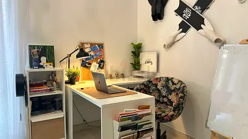 Desk with drawers
